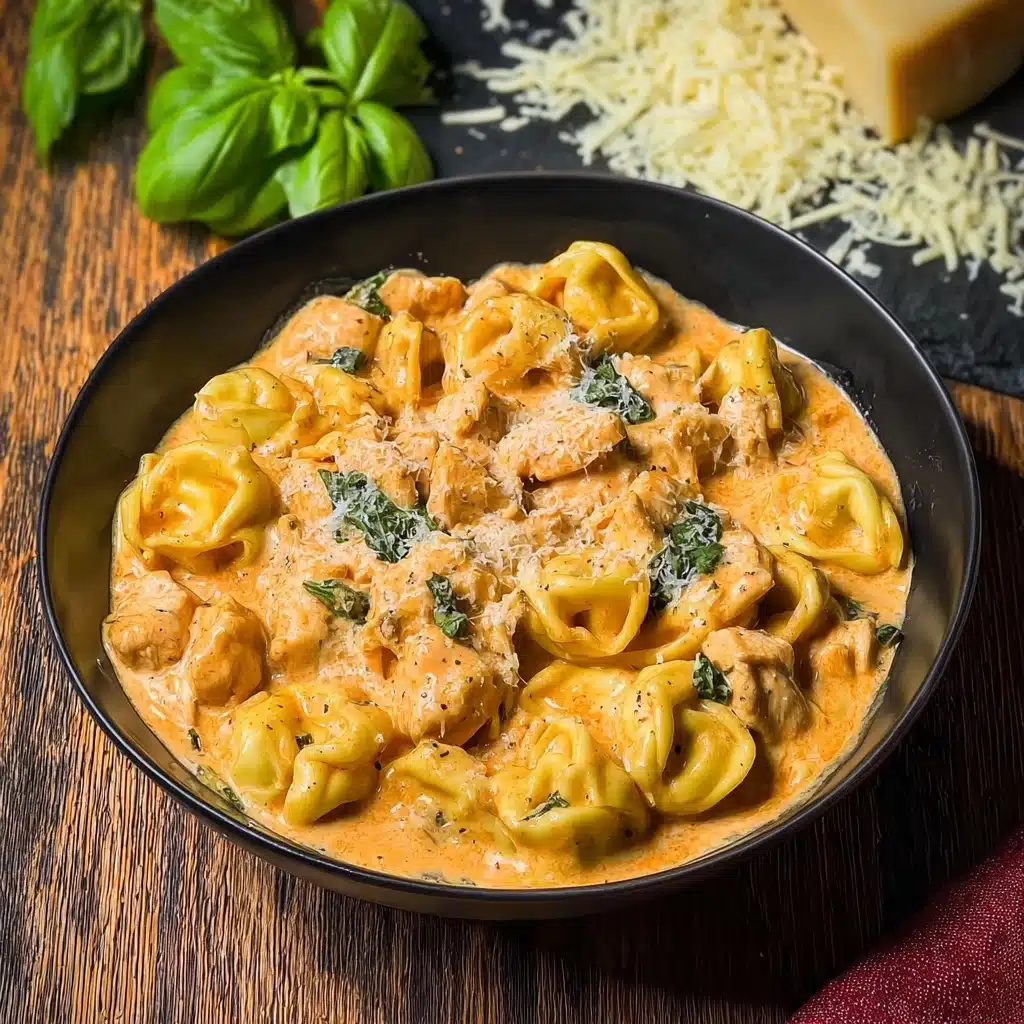CrockPot Chicken Tortellini Recipe - Recipe Image