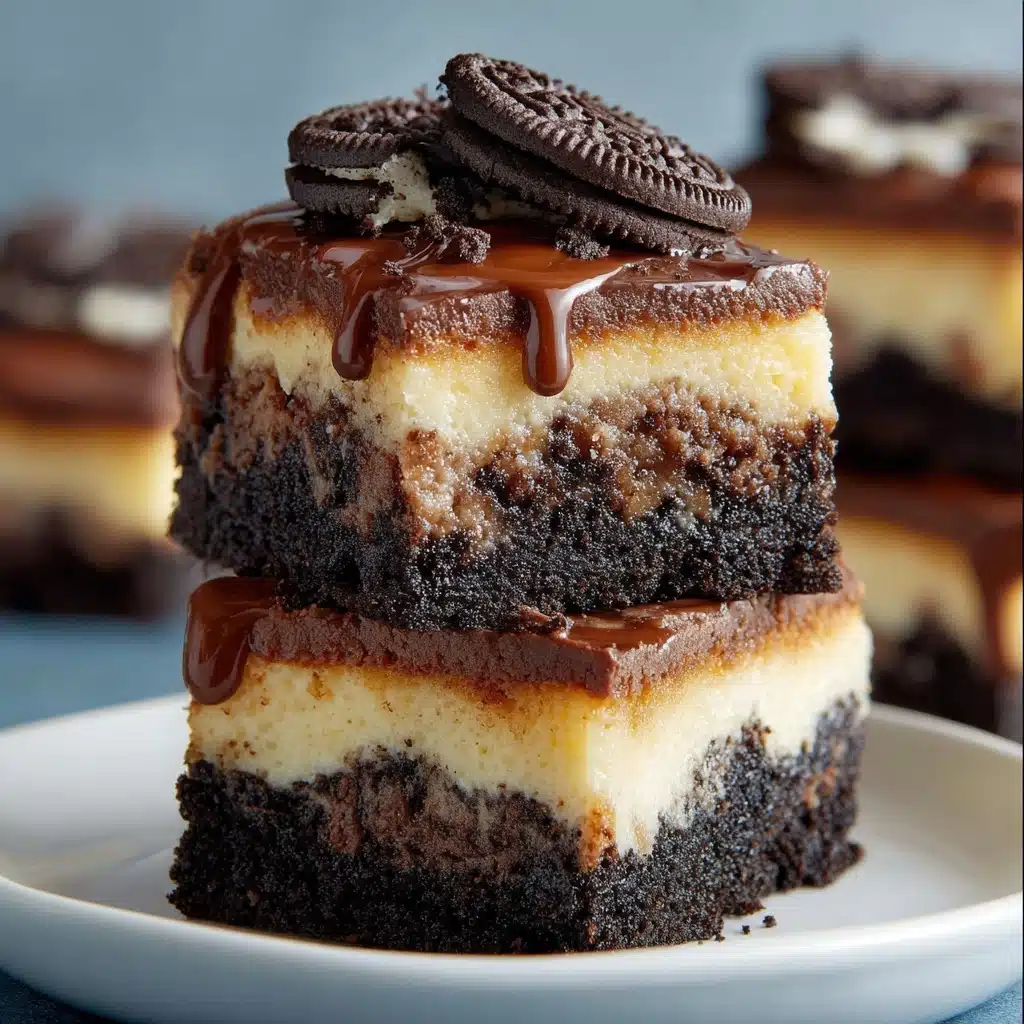 Brownie Cheesecake Bars Recipe - Recipe Image