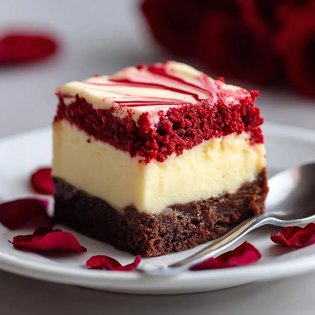 Red Velvet Cheesecake Brownies Recipe