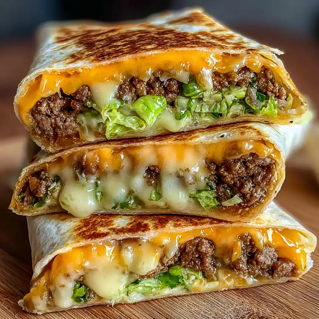 Homemade Big Mac Wraps Recipe