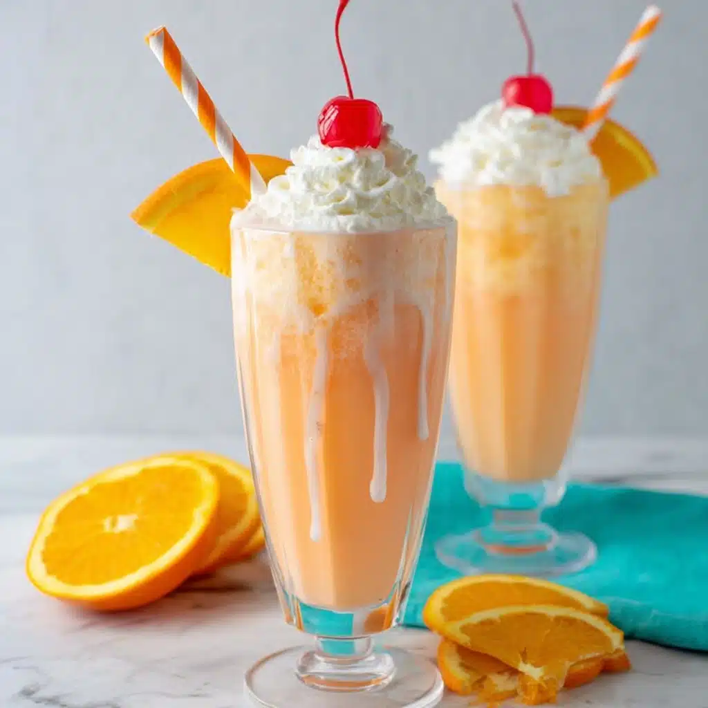 Orange Creamsicle Milkshake Recipe - Recipe Image