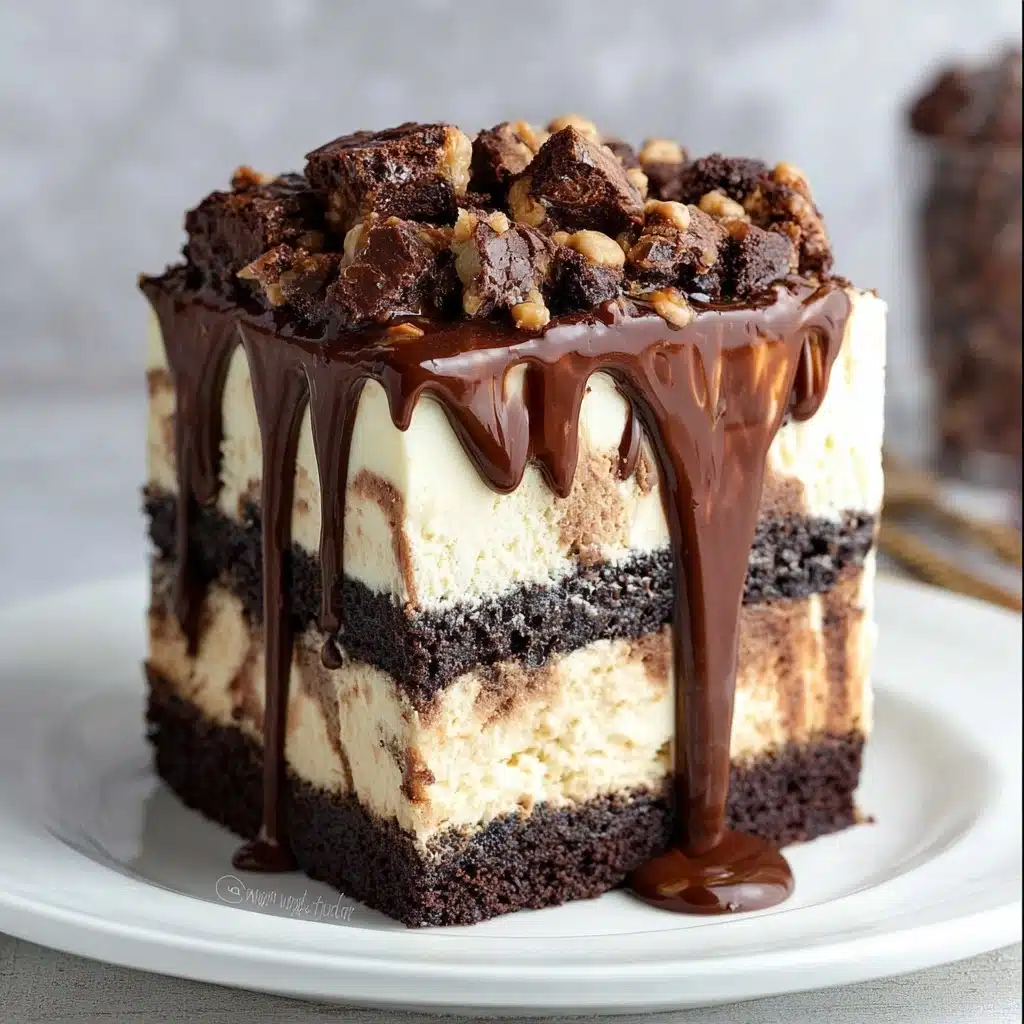Delicious Brownie Ice Cream Cake Recipe
