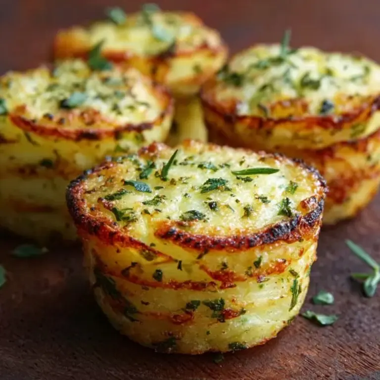 Crispy Parmesan Zucchini Muffins Recipe