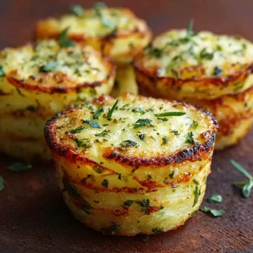 Crispy Parmesan Zucchini Muffins Recipe