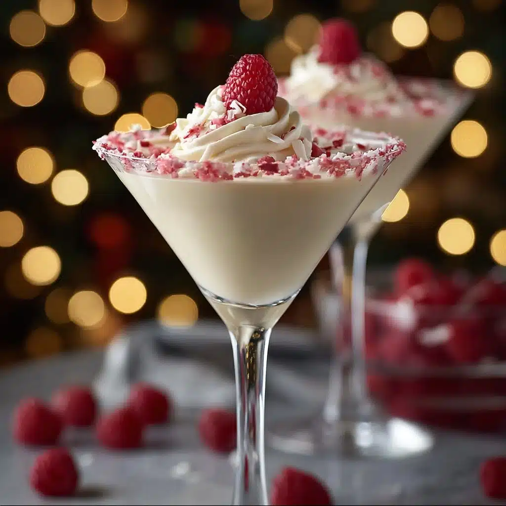 Raspberry White Chocolate Martini Recipe - Recipe Image