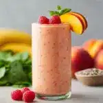 Irresistibly Delicious Raspberry Peach Smoothie Recipe