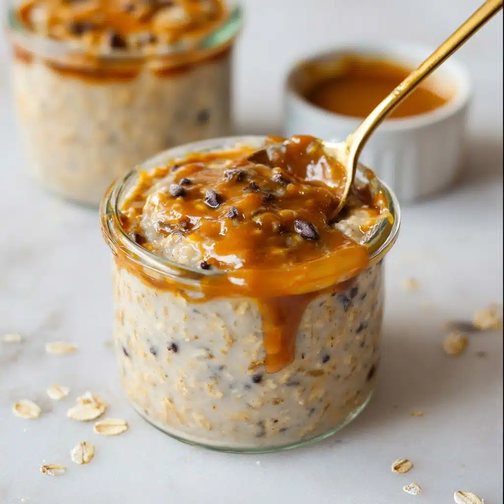 Salted Caramel Overnight Oats Recipe - Recipe Image
