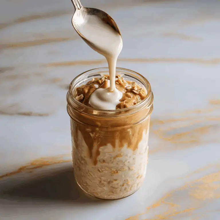 Caramel Macchiato Overnight Oats Recipe