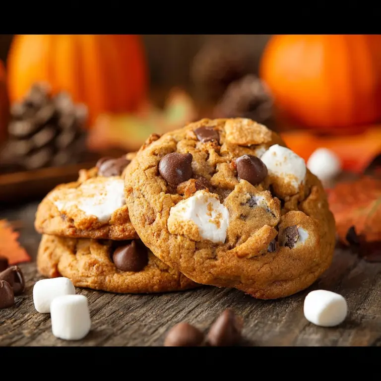 Pumpkin S'mores Cookies Recipe