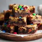 Monster Cookie Fudgy Brownies Recipe