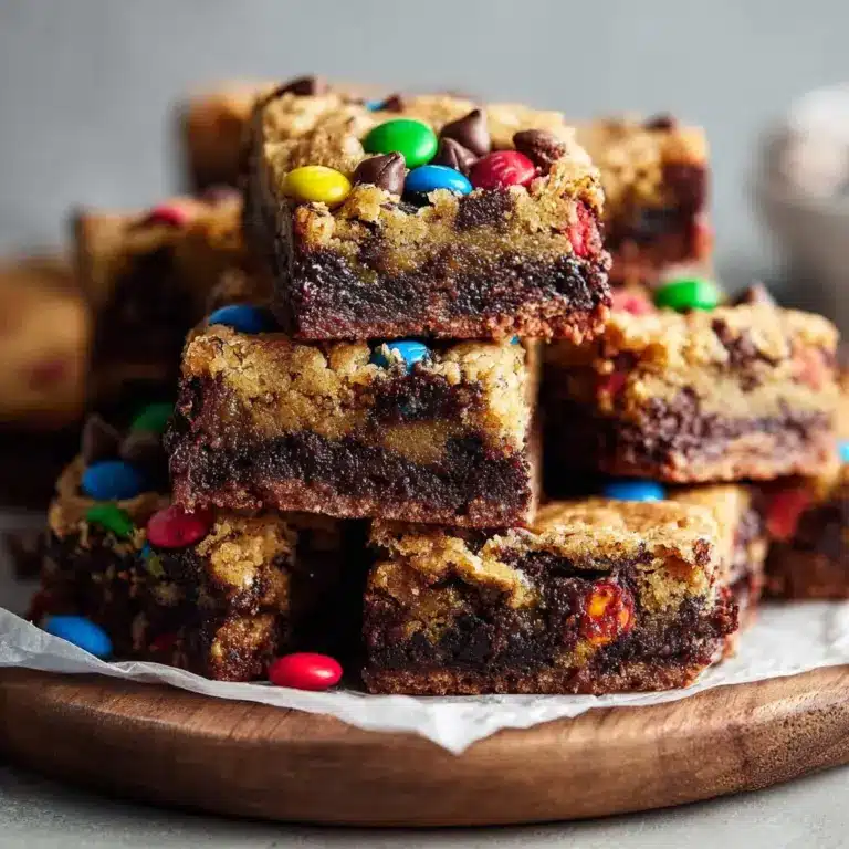 Monster Cookie Fudgy Brownies Recipe
