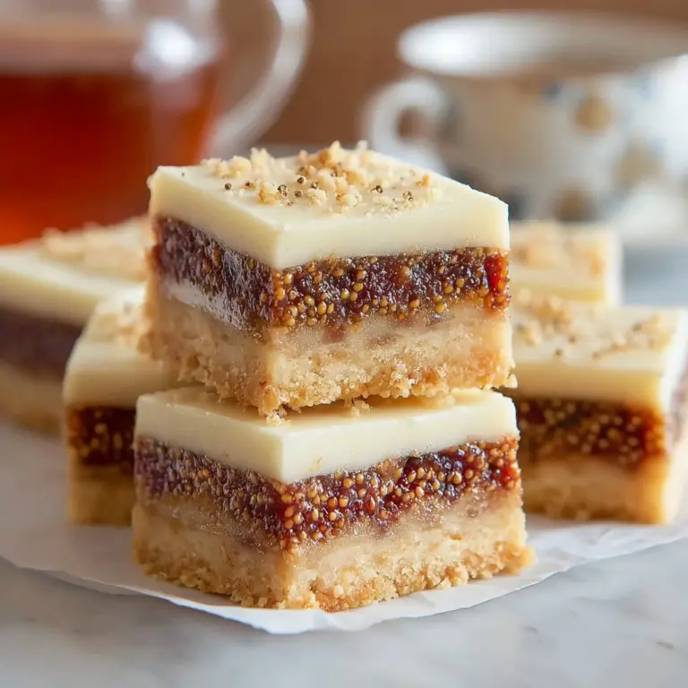 Decadent Fig and Cream Cheese Bars Recipe