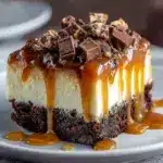 Caramel Brownie Cheesecake Recipe