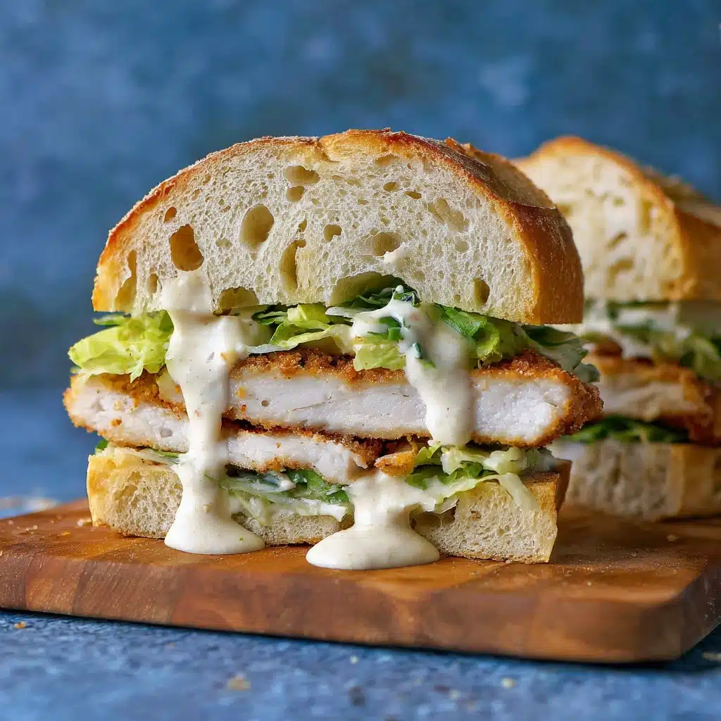 Crispy Chicken Caesar Sandwich Recipe - Recipe Image