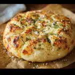 Garlic Parmesan Focaccia Bread Recipe