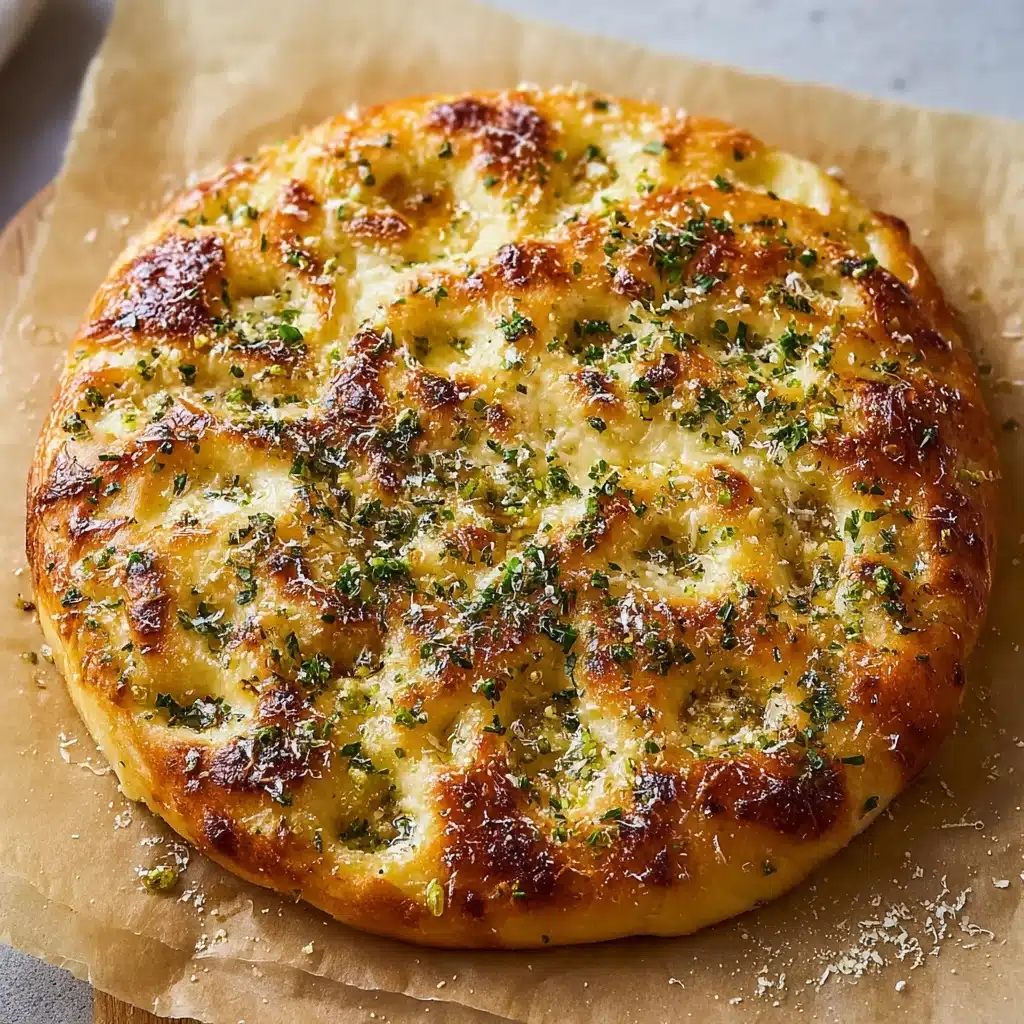 Garlic Parmesan Focaccia Bread Recipe - Recipe Image