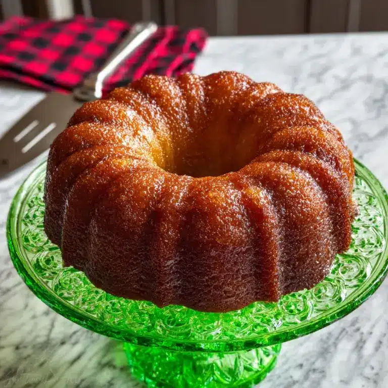 Pecan Zucchini Bundt Cake Recipe