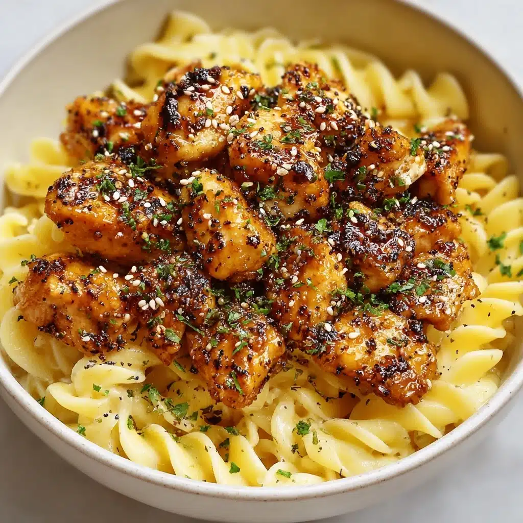 Honey Pepper Chicken Pasta Recipe - Recipe Image