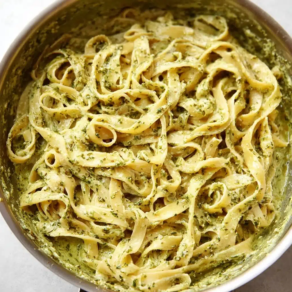 Creamy Pesto Pasta Recipe - Recipe Image
