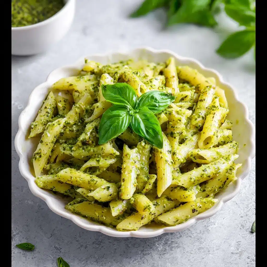 Creamy Pesto Pasta (30-Minute Meal!) Recipe - Recipe Image