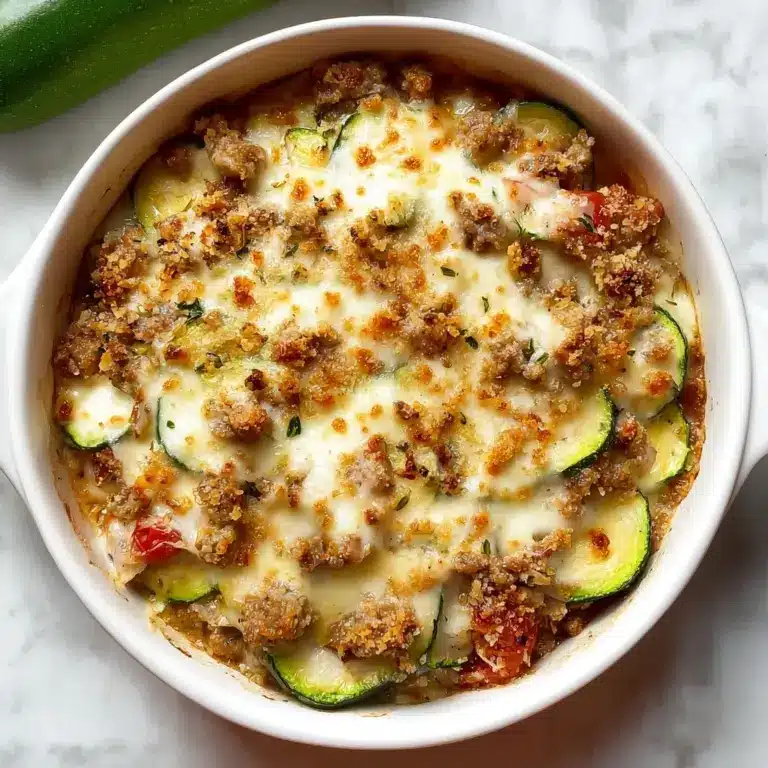 Fresh Italian Zucchini Casserole Recipe