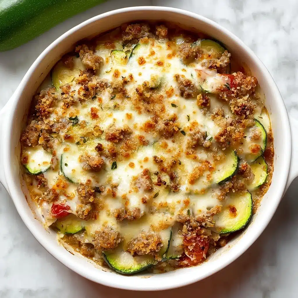 Fresh Italian Zucchini Casserole Recipe