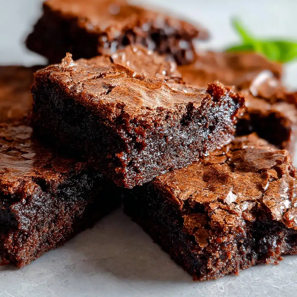 Moist and Rich Zucchini Brownies Recipe - Recipe Image