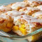 Pour the melted butter into an 8×8-inch baking dish Recipe