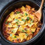 Crockpot Chicken Enchilada Casserole Recipe