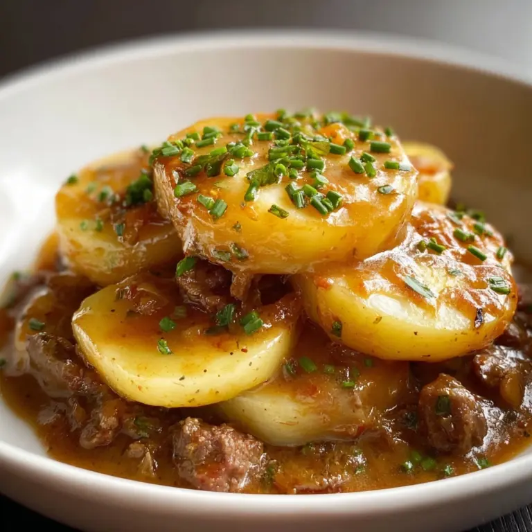Crockpot Hamburger Potato Casserole Recipe