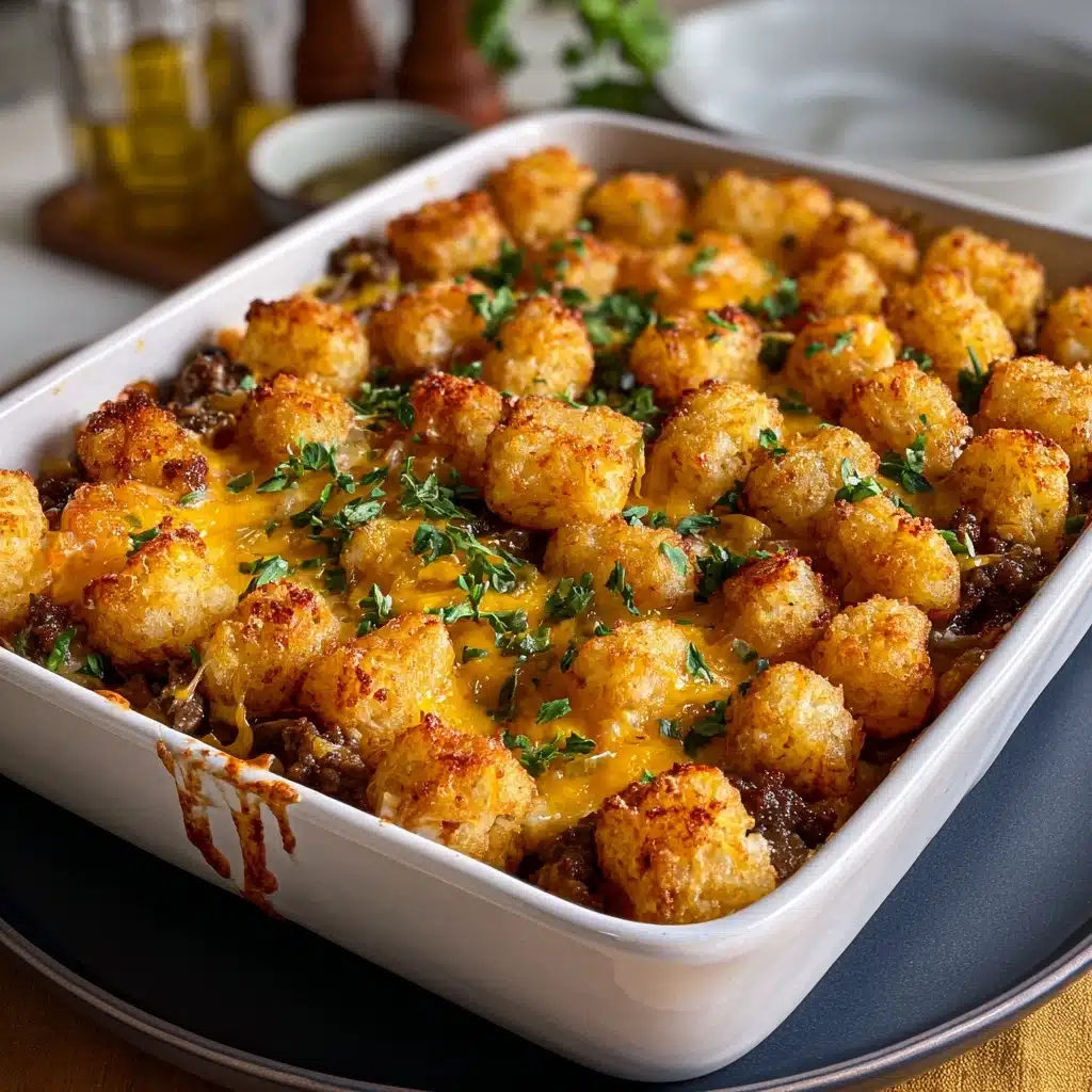 Delicious Tater Tot Casserole with Ground Beef Recipe