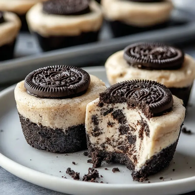 Oreo Cheesecake Cookie Cups Recipe