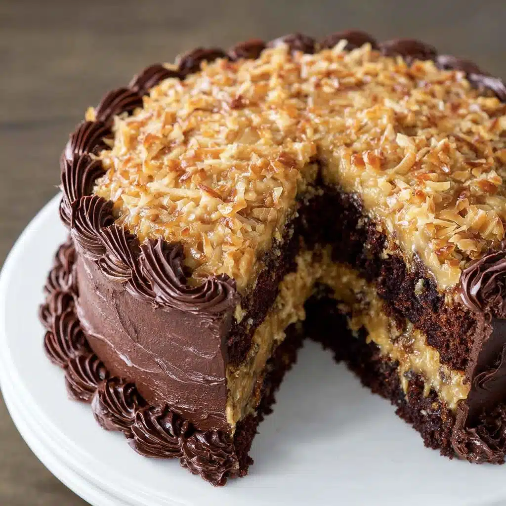 German Chocolate Cake Recipe - Recipe Image
