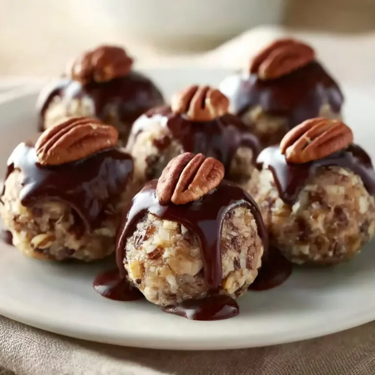 No Bake Pecan Pie Balls Recipe