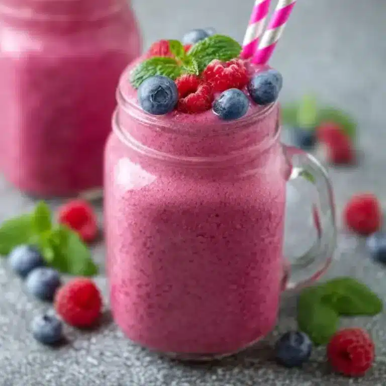 Mixed Berry Smoothie Recipe