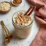 Cinnamon Roll Overnight Oats Recipe