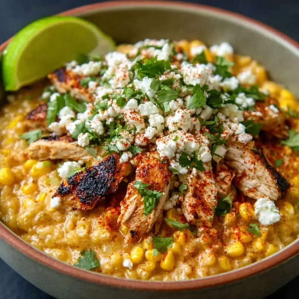 Slow Cooker Street Corn Chicken Recipe