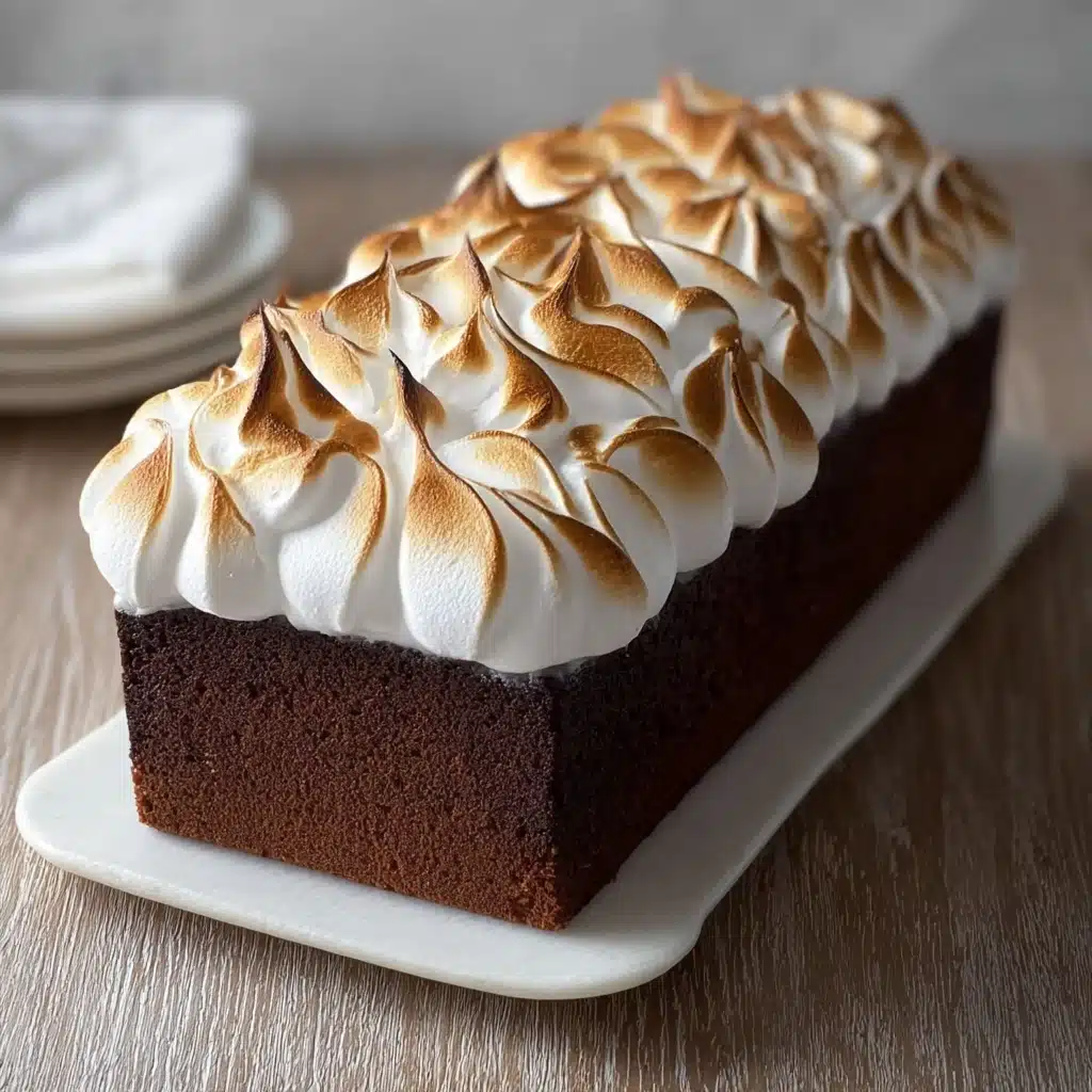 Mouthwatering S'mores Loaf Cake Recipe - Recipe Image