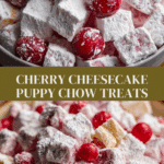 Cherry Cheesecake Puppy Chow Recipe