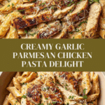 Garlic Parmesan Chicken Pasta Recipe
