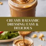 Creamy Balsamic Dressing Recipe
