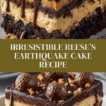 Reese’s Peanut Butter Earthquake Cake Recipe