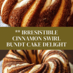 Cinnamon Swirl Bundt Cake Recipe