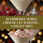Raspberry White Chocolate Martini Recipe