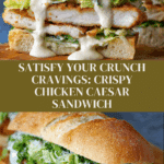 Crispy Chicken Caesar Sandwich Recipe