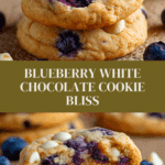 Blueberry White Chocolate Chip Cookies Recipe