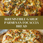 Garlic Parmesan Focaccia Bread Recipe
