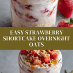 Strawberry Shortcake Overnight Oats Recipe
