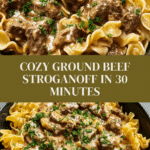 Ground Beef Stroganoff Recipe