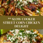 Slow Cooker Street Corn Chicken Recipe